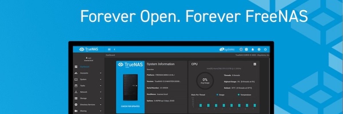 TRUENAS – CONFIGURAZIONE BASE PER UN CLOUD A COSTO ZERO